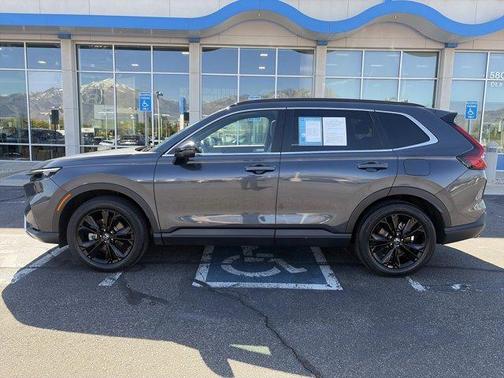 Gray 2024 Honda CR-V Hybrid Sport Touring