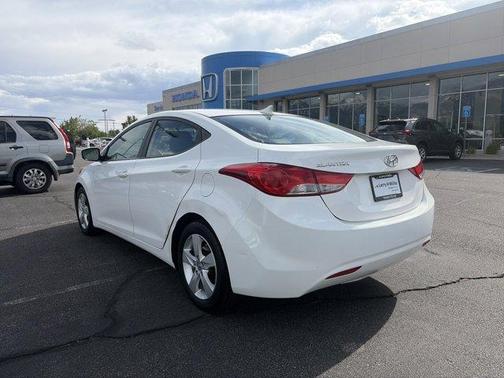 Shimmering White 2013 Hyundai ELANTRA GLS