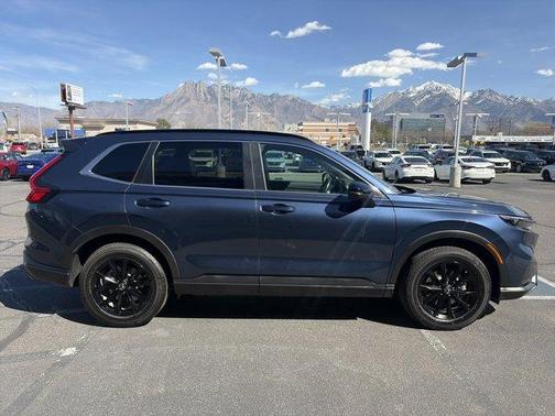 Blue 2024 Honda CR-V Hybrid Sport-L