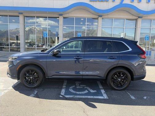 Blue 2024 Honda CR-V Hybrid Sport-L