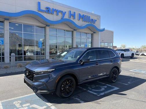 Blue 2024 Honda CR-V Hybrid Sport-L