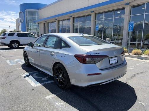 Solar Silver Metallic 2026 Honda Civic Sport