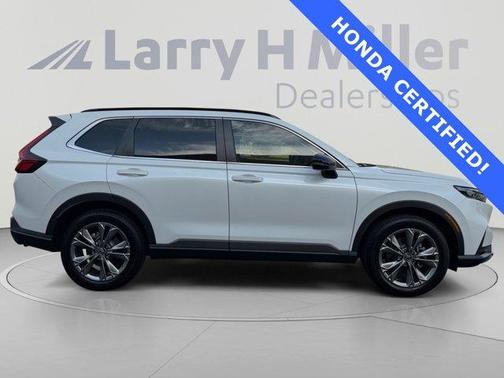 White 2024 Honda CR-V Hybrid Sport Touring