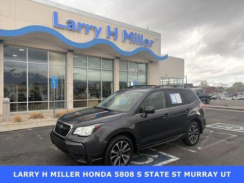 Dark Gray Metallic 2018 Subaru Forester 2.0XT Premium