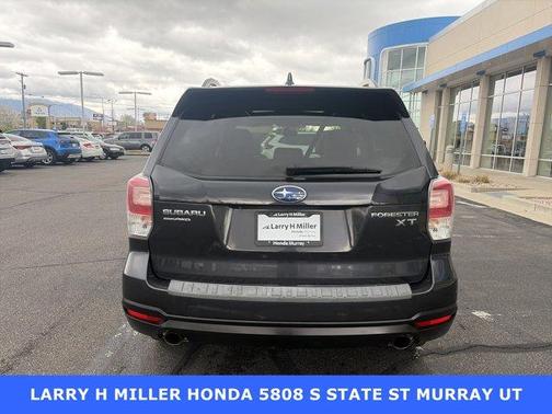 Dark Gray Metallic 2018 Subaru Forester 2.0XT Premium