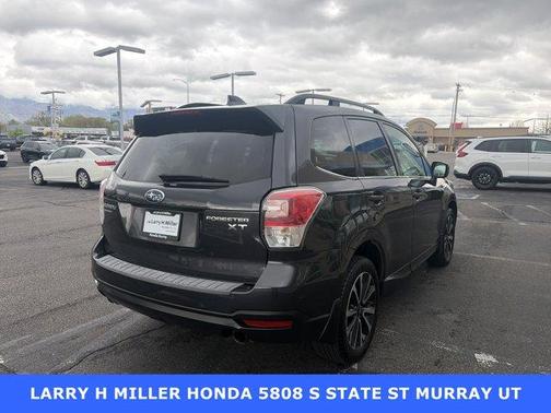 Dark Gray Metallic 2018 Subaru Forester 2.0XT Premium