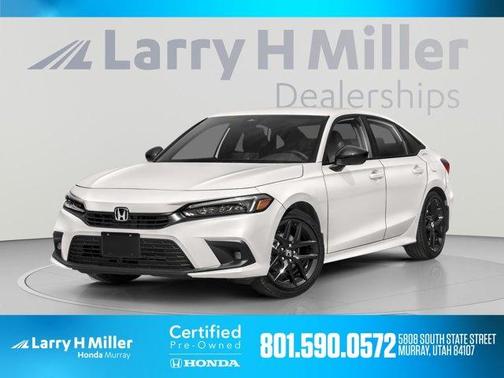 Platinum White Pearl 2024 Honda Civic Sport