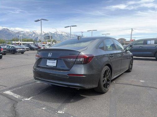 Meteorite Gray Metallic 2026 Honda Civic Hybrid Sport