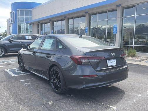 Meteorite Gray Metallic 2026 Honda Civic Hybrid Sport