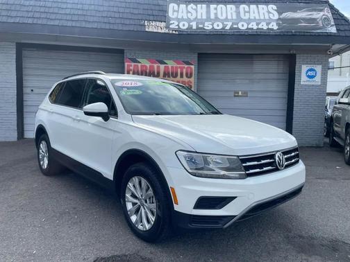 White 2018 Volkswagen Tiguan 2.0T S 4MOTION