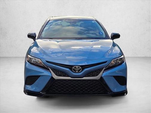 Cavalry Blue/Midnight Black Metallic 2022 Toyota Camry TRD