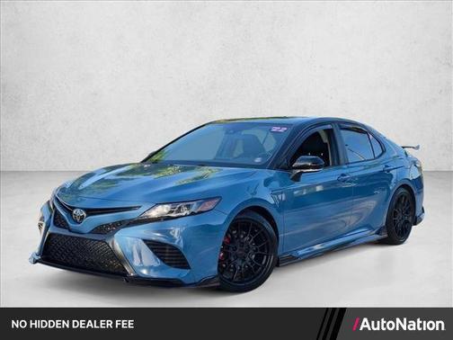 Cavalry Blue/Midnight Black Metallic 2022 Toyota Camry TRD