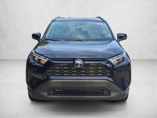 Midnight Black Metallic 2025 Toyota RAV4 Hybrid XLE