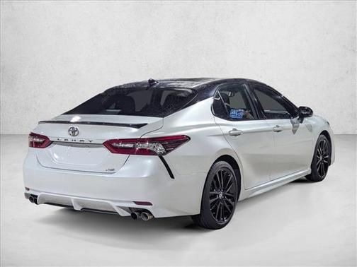 Midnight Black Metallic 2021 Toyota Camry XSE