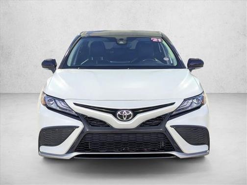 Midnight Black Metallic 2021 Toyota Camry XSE