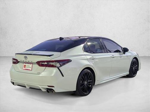 Midnight Black Metallic 2021 Toyota Camry XSE