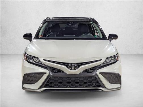Midnight Black Metallic 2021 Toyota Camry XSE
