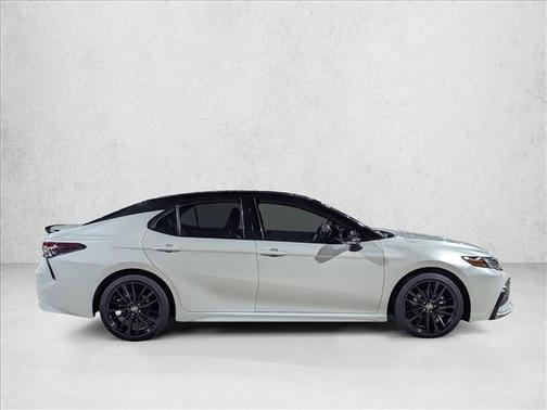 Midnight Black Metallic 2021 Toyota Camry XSE