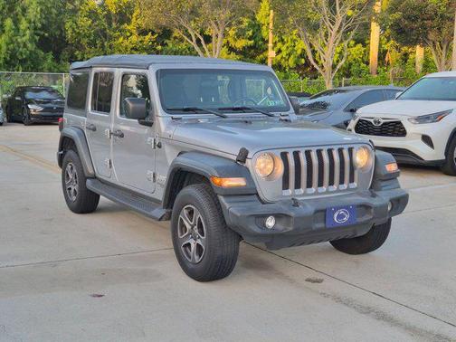 Billet Silver Metallic Clearcoat 2018 Jeep Wrangler Unlimited Sport