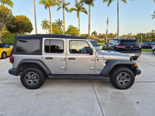 Billet Silver Metallic Clearcoat 2018 Jeep Wrangler Unlimited Sport