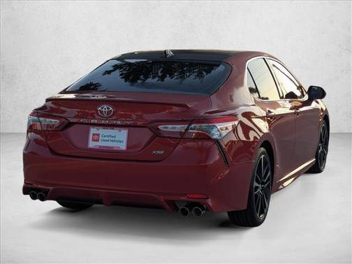 Supersonic Red 2020 Toyota Camry XSE