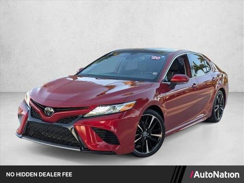 Supersonic Red 2020 Toyota Camry XSE