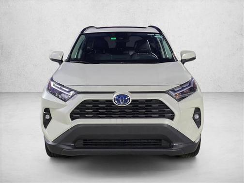 Blizzard Pearl 2022 Toyota RAV4 Hybrid XLE Premium