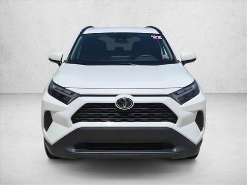 White 2022 Toyota RAV4 XLE