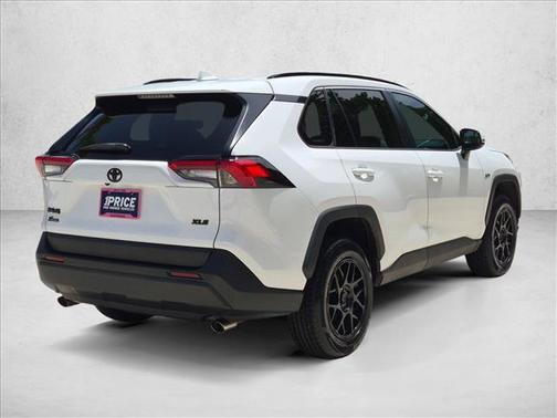 White 2022 Toyota RAV4 XLE