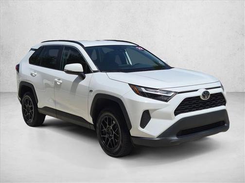 White 2022 Toyota RAV4 XLE