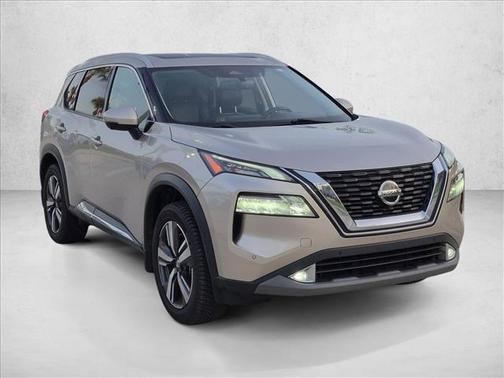 Champagne Silver Metallic 2021 Nissan Rogue SL