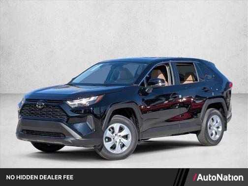 Midnight Black Metallic 2025 Toyota RAV4 LE