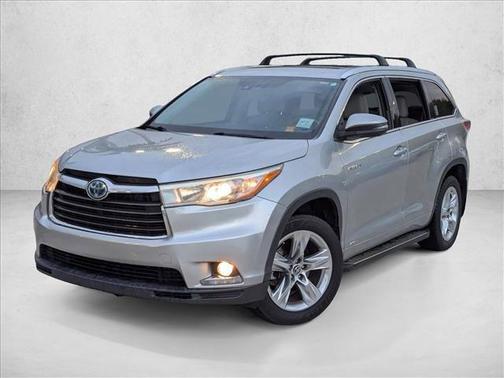 Silver Sky Metallic 2016 Toyota Highlander Hybrid Limited
