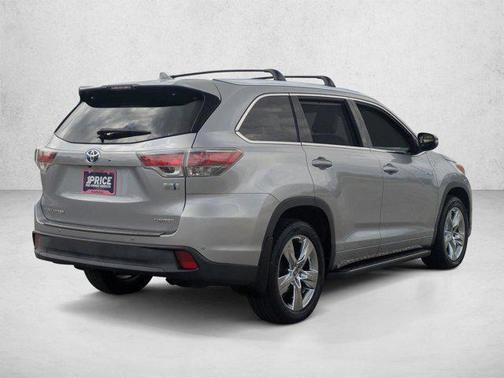 Silver Sky Metallic 2016 Toyota Highlander Hybrid Limited