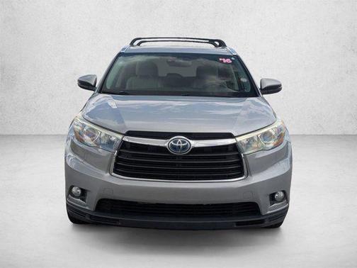 Silver Sky Metallic 2016 Toyota Highlander Hybrid Limited