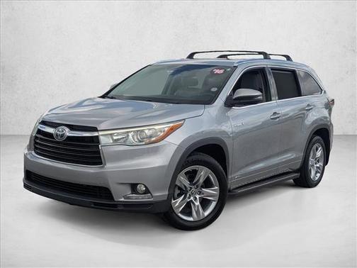 Silver Sky Metallic 2016 Toyota Highlander Hybrid Limited