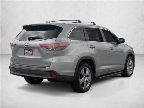 Silver Sky Metallic 2016 Toyota Highlander Hybrid Limited