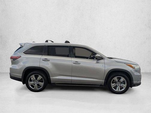 Silver Sky Metallic 2016 Toyota Highlander Hybrid Limited