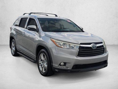 Silver Sky Metallic 2016 Toyota Highlander Hybrid Limited