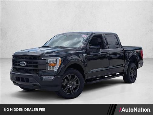 Agate Black Metallic 2022 Ford F-150 Lariat