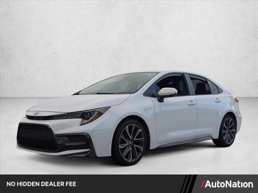 Super White 2020 Toyota Corolla SE
