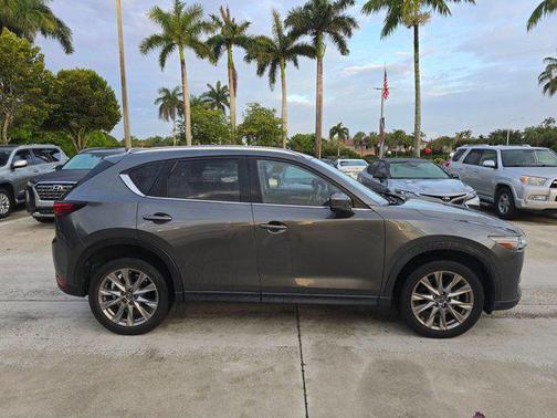 Machine Gray Metallic 2021 Mazda CX-5 Grand Touring