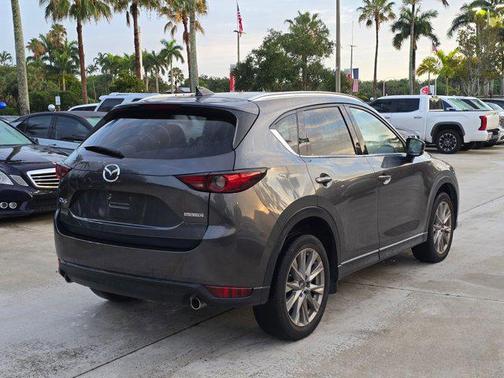 Machine Gray Metallic 2021 Mazda CX-5 Grand Touring