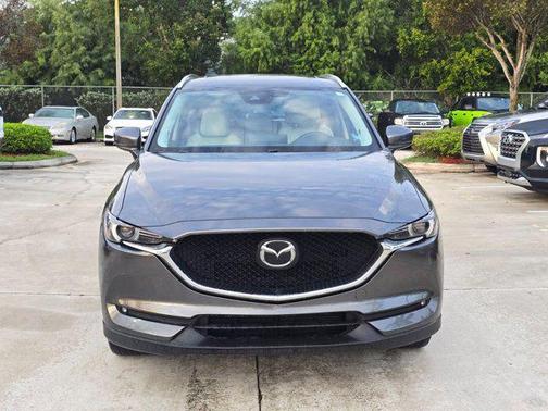 Machine Gray Metallic 2021 Mazda CX-5 Grand Touring