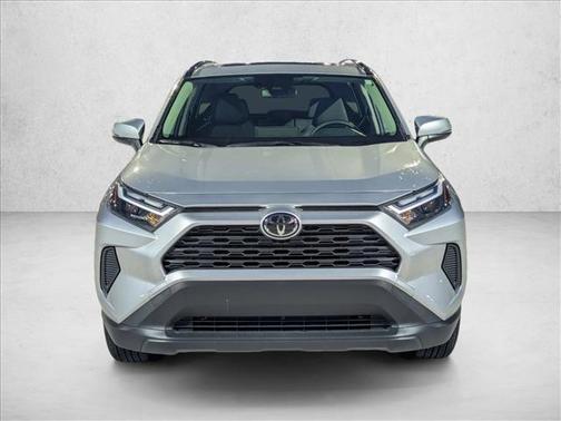 Silver Sky Metallic 2025 Toyota RAV4 Hybrid XLE