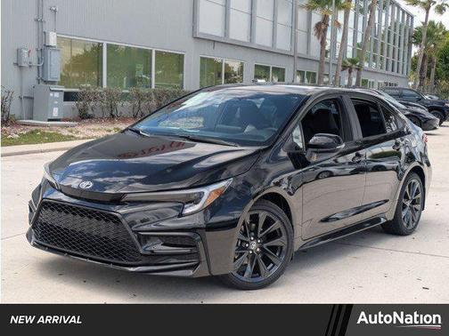 Midnight Black Metallic 2026 Toyota Corolla SE