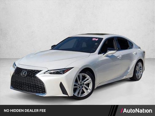 Eminent White Pearl 2024 Lexus IS 300 Base