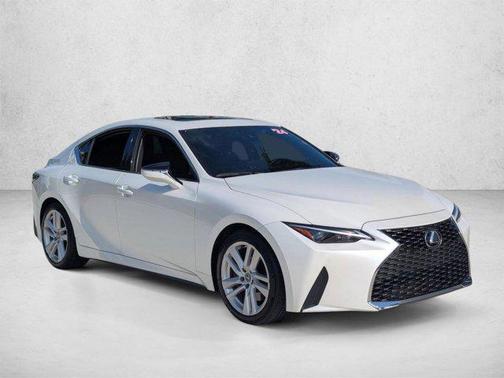 Eminent White Pearl 2024 Lexus IS 300 Base