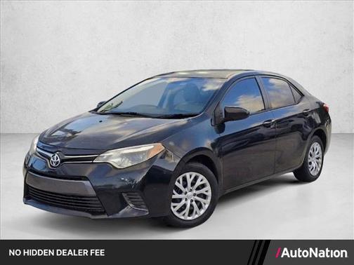 Black Sand Mica 2015 Toyota Corolla LE