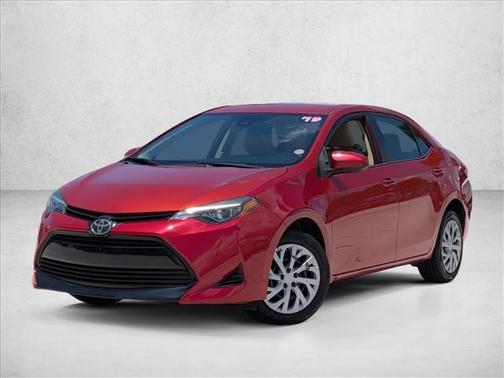 Barcelona Red Metallic 2019 Toyota Corolla LE